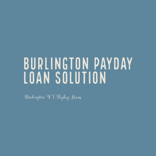 Burlington Payday Loan Services